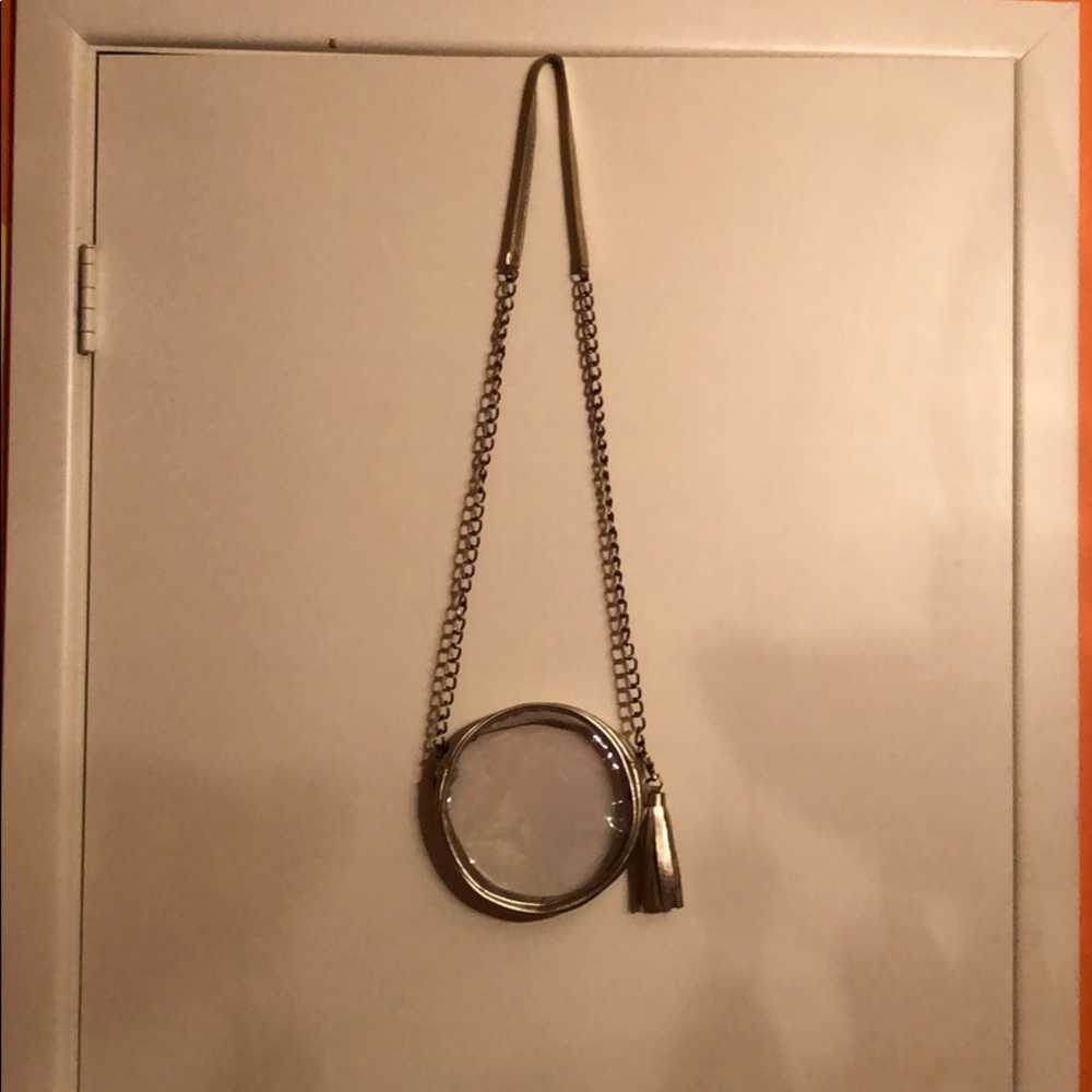 NEW Cute clear purse- perfect for stadium games!